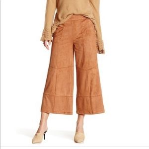 Nanette Lepore Faux Suede Nubuck Pants